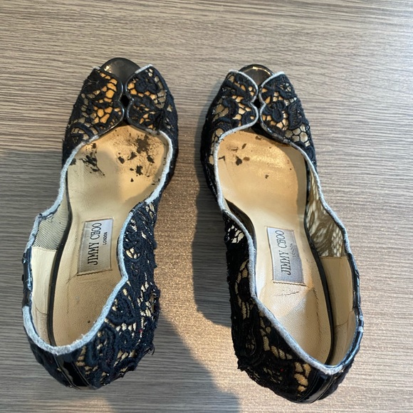 Jimmy Choo lace peep toe - Picture 4 of 4
